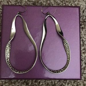 Alexis Bittar silver earrings